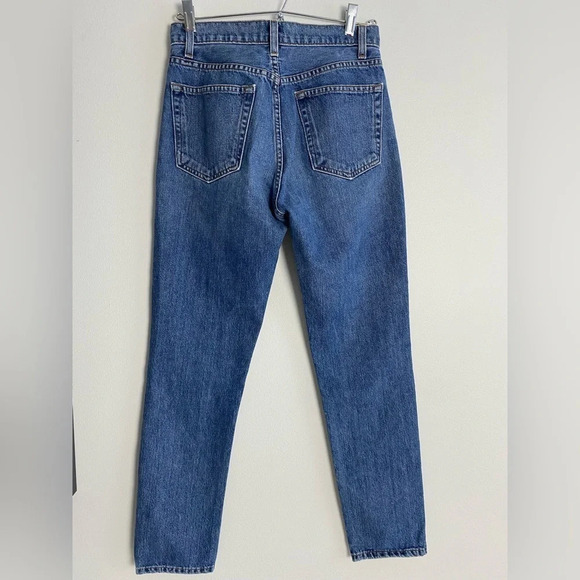 REFORMATION Julia High Cigarette Jean Baltic Wash Size 25 - Picture 6 of 12